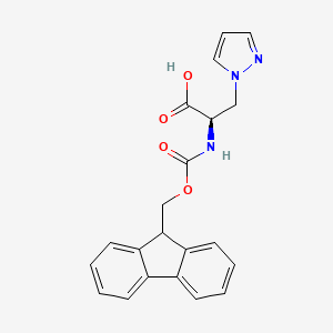 Fmoc-D-ala(1-pyrazolyl)-OH