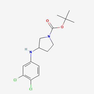 Tert-butyl 3-(3,4-dichlorophenylamino)pyrrolidine-1-carboxylate