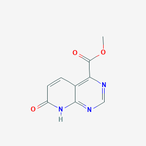 Methyl 7-oxo-7,8-dihydropyrido[2,3-d]pyrimidine-4-carboxylate