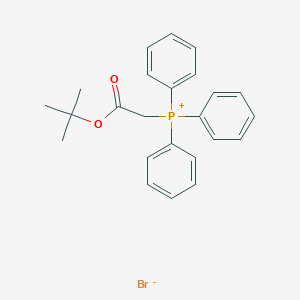 molecular formula C24H26BrO2P B150948 (tert-Butoxycarbonylmethyl)triphenylphosphonium bromide CAS No. 59159-39-6