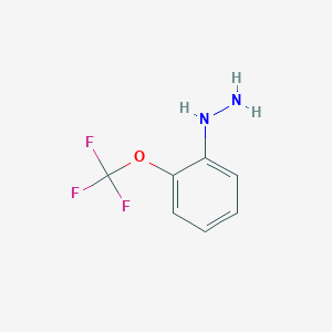 (2-(Trifluoromethoxy)phenyl)hydrazine