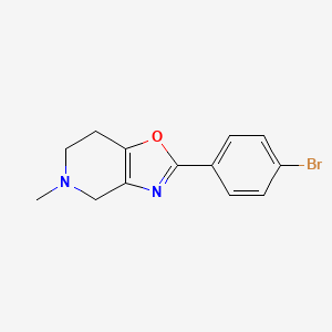 2-(4-Bromophenyl)-5-methyl-4,5,6,7-tetrahydrooxazolo[4,5-C]pyridine
