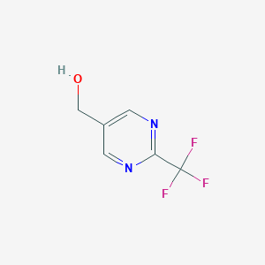 molecular formula C6H5F3N2O B150952 (2-(Trifluoromethyl)pyrimidin-5-yl)methanol CAS No. 608515-90-8