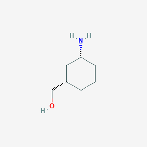 molecular formula C7H15NO B1509546 ((1S,3R)-3-Aminocyclohexyl)methanol 