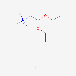 molecular formula C9H22INO2 B015096 季铵盐碘化二乙基缩醛 CAS No. 6711-89-3