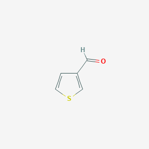 molecular formula C5H4OS B150965 3-Thiophenecarboxaldehyde CAS No. 498-62-4