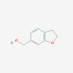 molecular formula C9H10O2 B150974 (2,3-二氢苯并呋喃-6-基)甲醇 CAS No. 1083168-69-7