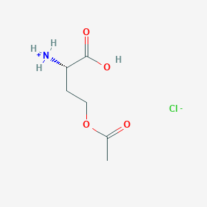 molecular formula C6H12ClNO4 B015098 O-Acetyl-L-homoserine hydrochloride 