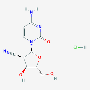 molecular formula C10H13ClN4O4 B150988 CNDAC hydrochloride CAS No. 134665-72-8