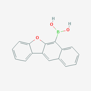 molecular formula C16H11BO3 B1509902 Naphtho[2,3-b][1]benzofuran-6-ylboronic acid 