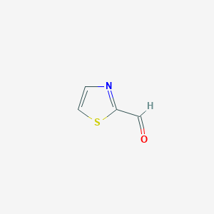 molecular formula C4H3NOS B150998 2-Thiazolecarboxaldehyde CAS No. 10200-59-6
