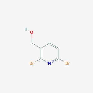 molecular formula C6H5Br2NO B151005 (2,6-Dibromopyridin-3-yl)methanol CAS No. 55483-88-0