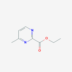molecular formula C8H10N2O2 B1510058 Ethyl 4-methylpyrimidine-2-carboxylate CAS No. 1196156-62-3