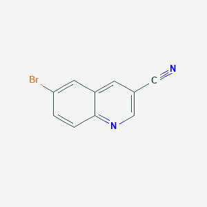 molecular formula C10H5BrN2 B1510073 6-Bromoquinoline-3-carbonitrile CAS No. 1314687-82-5