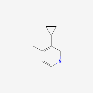3-Cyclopropyl-4-methylpyridine