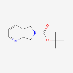 tert-butyl 5H-pyrrolo[3,4-b]pyridine-6(7H)-carboxylate