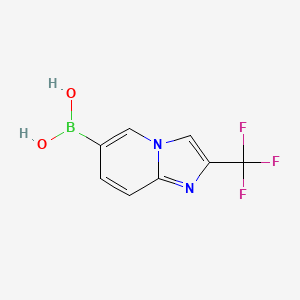 Boronic acid,b-[2-(trifluoromethyl)imidazo[1,2-a]pyridin-6-yl]-