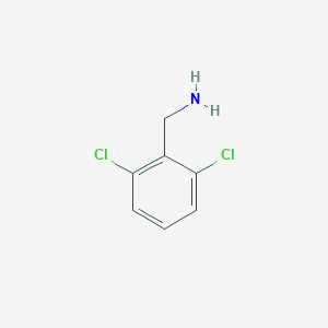 molecular formula C7H7Cl2N B151010 (2,6-Dichlorophenyl)methanamine CAS No. 6575-27-5