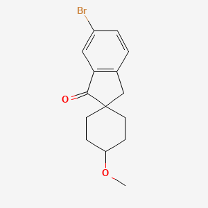 6'-bromo-4-methoxyspiro[cyclohexane-1,2'-inden]-1'(3'H)-one