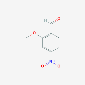 molecular formula C8H7NO4 B151014 2-Methoxy-4-nitrobenzaldehyde CAS No. 136507-15-8