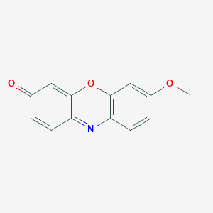 molecular formula C13H9NO3 B151015 Methoxyresorufin CAS No. 5725-89-3