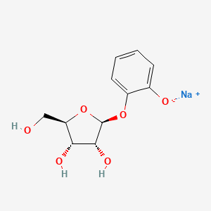 Sodium 2-(((2S,3R,4S,5R)-3,4-dihydroxy-5-(hydroxymethyl)tetrahydrofuran-2-yl)oxy)phenolate