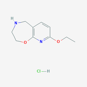 8-Ethoxy-2,3,4,5-tetrahydropyrido[3,2-f][1,4]oxazepine hydrochloride