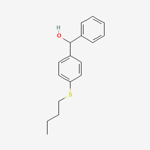 [4-(Butylthio)phenyl](phenyl)methanol