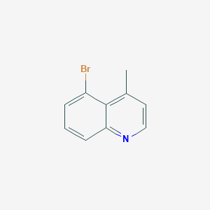molecular formula C10H8BrN B1510270 5-Bromo-4-methylquinoline CAS No. 698392-18-6
