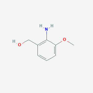 molecular formula C8H11NO2 B151028 (2-Amino-3-methoxyphenyl)methanol CAS No. 205877-13-0