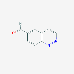 molecular formula C9H6N2O B1510289 6-Cinnolinecarboxaldehyde CAS No. 932368-54-2