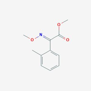 molecular formula C11H13NO3 B151033 (E)-Methyl 2-(methoxyimino)-2-(o-tolyl)acetate CAS No. 120974-97-2
