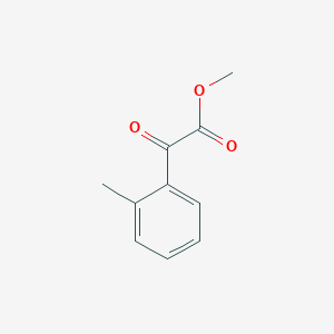 molecular formula C10H10O3 B151038 Methyl 2-oxo-2-(o-tolyl)acetate CAS No. 34966-54-6