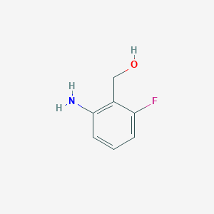 molecular formula C7H8FNO B151044 (2-Amino-6-fluorophenyl)methanol CAS No. 221285-25-2