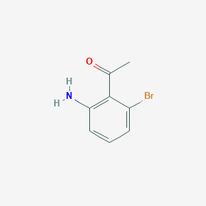 molecular formula C8H8BrNO B1510461 1-(2-Amino-6-bromophenyl)ethanone CAS No. 55830-09-6