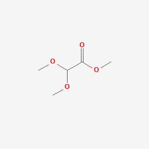 molecular formula C5H10O4 B151051 Methyl dimethoxyacetate CAS No. 89-91-8