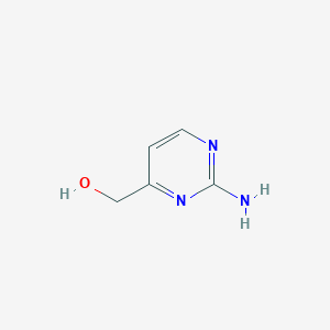 molecular formula C5H7N3O B151054 (2-Aminopyrimidin-4-yl)methanol CAS No. 2164-67-2