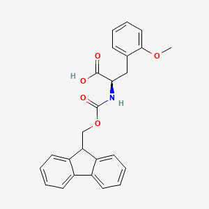 molecular formula C25H23NO5 B1510663 Fmoc-2-Methoxy-D-Phenylalanine CAS No. 170642-30-5
