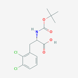 molecular formula C14H17Cl2NO4 B1510668 Boc-2,3-Dichloro-L-Phenylalanine 