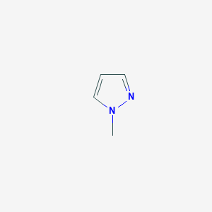 molecular formula C4H6N2 B151067 1-Methylpyrazole CAS No. 930-36-9