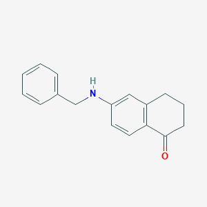 6-(benzylamino)-3,4-dihydronaphthalen-1(2H)-one