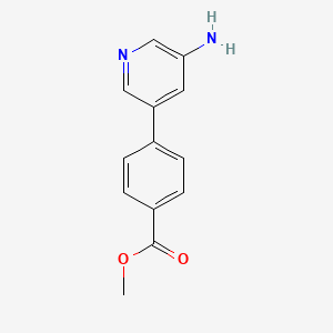 Methyl 4-(5-aminopyridin-3-yl)benzoate