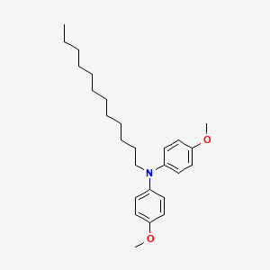 molecular formula C26H39NO2 B1510693 N-dodecyl-4-methoxy-N-(4-methoxyphenyl)aniline 
