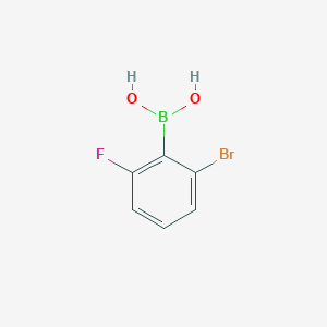 molecular formula C6H5BBrFO2 B151077 2-Bromo-6-fluorophenylboronic acid CAS No. 913835-80-0