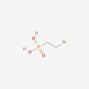 molecular formula C2H6BrO3P B151083 2-溴乙基膦酸 CAS No. 999-82-6