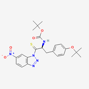 molecular formula C24H29N5O5S B1510903 Boc-ThionoTyr(tBu)-1-(6-nitro)benzotriazolide CAS No. 272442-17-8
