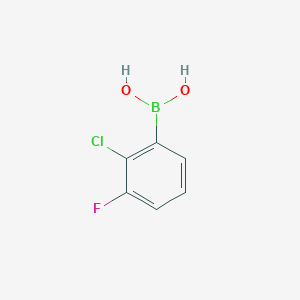 molecular formula C6H5BClFO2 B151092 2-Chloro-3-fluorophenylboronic acid CAS No. 871329-52-1