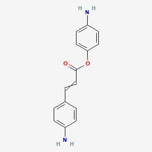 molecular formula C15H14N2O2 B1510963 (4-aminophenyl) 3-(4-aminophenyl)prop-2-enoate 