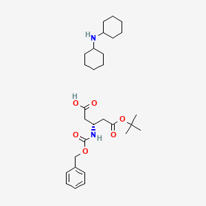 molecular formula C29H46N2O6 B1511016 Z-D-|A-HoAsp(OtBu)-OH.DCHA 