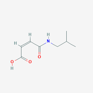 molecular formula C8H13NO3 B15110629 4-(Isobutylamino)-4-oxobut-2-enoic acid CAS No. 65591-48-2
